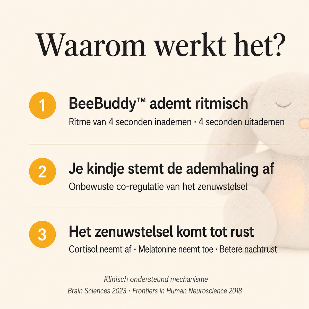 BeeBuddy -  rustgevende knuffelvriendjes