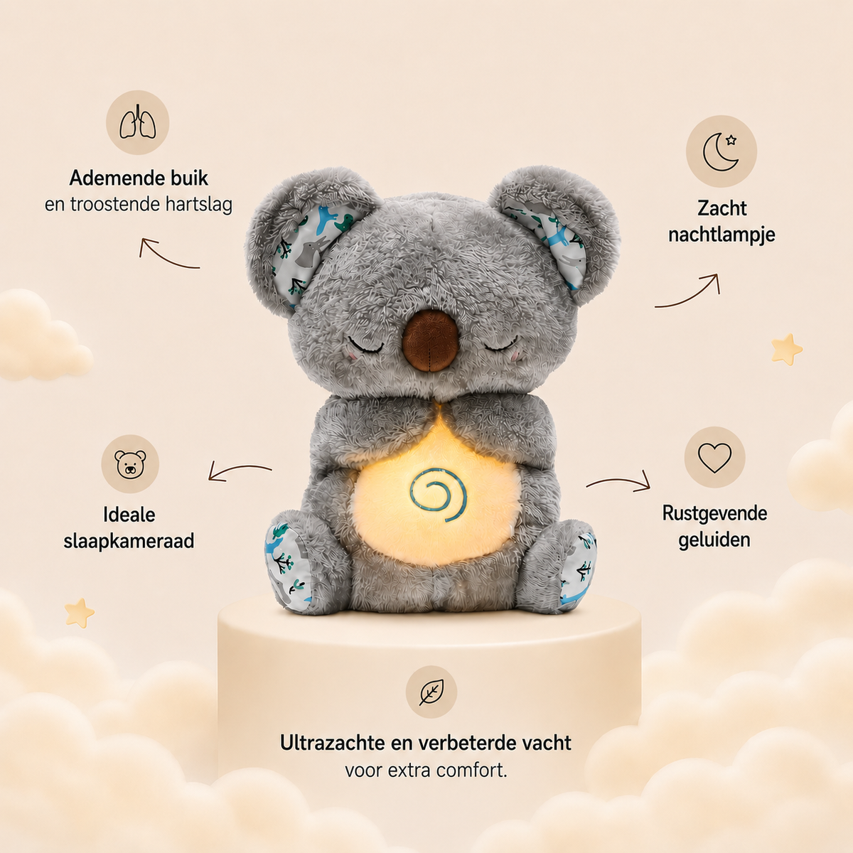 BeeBuddy -  rustgevende knuffelvriendjes