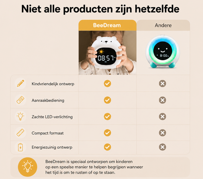 BeeDream - Slaaptrainer & Nachtlampje